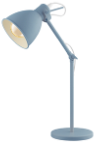 Luminaria decorativa de mesa para lampara base A19, base E26. 120V, hasta 40W. Dry Location