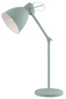 Luminaria decorativa de mesa para lampara base A19, base E26. 120V, hasta 40W. Dry Location