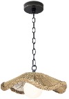 [16-1400] Luminaria decorativa colgante para lámpara base G9. Dry Location