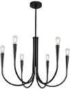 [AC11926BK] Luminaria decorativa colgante, para lampara base E12. 120V, hasta 40W. Dry Location
