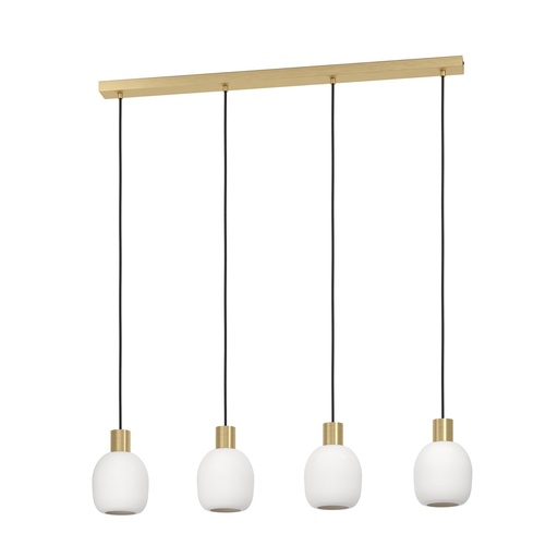 [900306] Luminaria decorativa colgante para 4 lamparas base E27